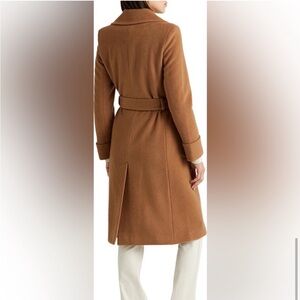 Lauren Ralph Lauren Wool & Cashmere Wrap Coat